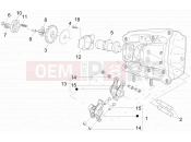 Rocking levers support unit - Gilera Nexus 500 2009