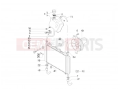 Cooling system - Gilera Nexus 500 2011