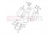 Front covers - Mudflaps - Gilera Oregon 250 2008