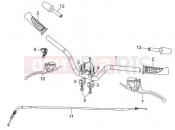 Handlebars - Master cil. - Gilera Oregon 250 2010