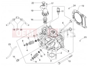 Head unit - Valve - Gilera Oregon 250 2010