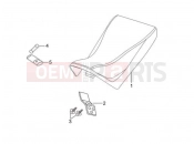 Saddle/seats - Gilera Oregon 250 2010