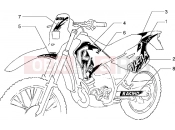 Decalcomania - Gilera RK 50