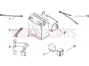 Electrical devices - Gilera RK 50