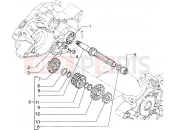 Main shaft - Gilera RK 50