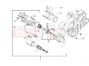 Starting motor - Gilera RK 50