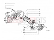 Rear wheel shaft - Gilera Runner 125 FX 2T