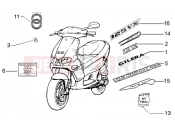 Emblems - Gilera Runner 125 VX 4T