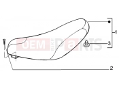 Saddle - Gilera Runner 125 VX 4T