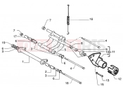 Swinging arm - Gilera Runner 125 VX 4T