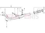 gilera Runner 180 VXR hűtőcső