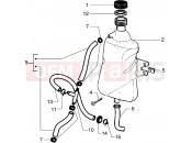 gilera Runner 180 VXR Expansion tank