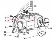 Crankcase cooling - Gilera Runner 200 VXR 4T