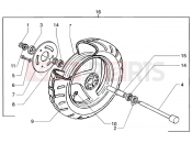 Front wheel - Gilera Runner 200 VXR 4T