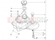 gilera 2005 Runner 50 Pure Jet SC Oil tank