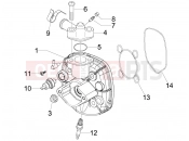 Cylinder head cover - Gilera Runner 50 ST Pure Jet 2008