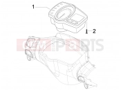 Meter combination - Cruscotto - Gilera Runner 50 ST Pure Jet 2008