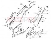 Side cover - Spoiler - Gilera Runner 50 ST Pure Jet 2008