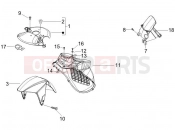 Wheel huosing - Mudguard - Gilera Runner 50 Pure Jet 2005