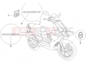 Plates - Emblems - Gilera Runner 50 Pure Jet 2007