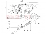 Crankcase cover - Crankcase cooling - Gilera Runner 50 Pure Jet 2010