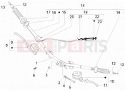 Handlebars - Master cil. - Gilera Runner 50 Pure Jet 2010