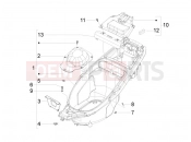 Helmet huosing - Undersaddle - Gilera Runner 50 Pure Jet 2010