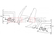 Front direction indicators - Gilera Runner 50 Purejet