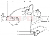 gilera Runner 50 SP Supply system