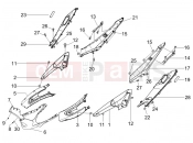 gilera 2007 Runner 50 SP -SC- Side cover - Spoiler