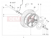 gilera 2008 Runner 50 SP -SC- Front wheel