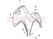 gilera 2009 Runner 50 SP -SC- Front glove-box - Knee-guard panel