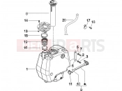 gilera 2009 Runner 50 SP -SC- Benzin tank