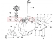 gilera 2011 Runner 50 SP Benzin tank