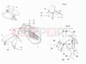 gilera 2012 Runner 50 SP Wheel huosing - Mudguard