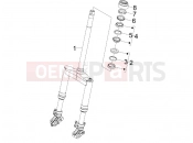 gilera 2016 Runner 50 SP Fork/steering tube - Steering bearing unit