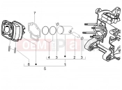 gilera 2018 Runner 50 SP Cylinder-piston-wrist pin unit