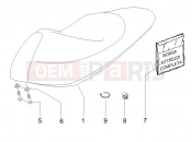 gilera 2019 Runner 50 SP Saddle/seats