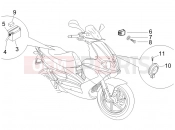 gilera 2005 Runner 50 SP Remote control switches - Battery - Horn