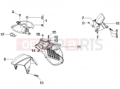 gilera 2006 Runner 50 SP Wheel huosing - Mudguard