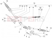 gilera 2007 Runner 50 SP Handlebars - Master cil.