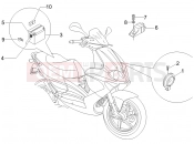 gilera 2007 Runner 50 SP Remote control switches - Battery - Horn