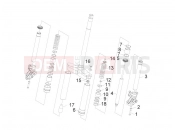 gilera 2008 Runner 50 SP Fork's components (Wuxi Top)