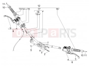 gilera 2008 Runner 50 SP Handlebars - Master cil.