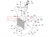 gilera 2005 Runner 50 SP Race Cooling system