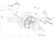 gilera 2011 Runner 125 ST 4T Front wheel