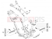 gilera 2012 Runner 125 ST 4T Frame/bodywork