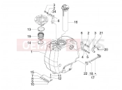 gilera 2012 Runner 125 ST 4T Fuel tank
