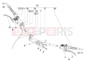 gilera 2012 Runner 125 ST 4T Handlebars - Master cil.