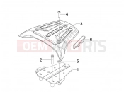 gilera 2014 Runner 125 ST 4T hátsó csomagtartó